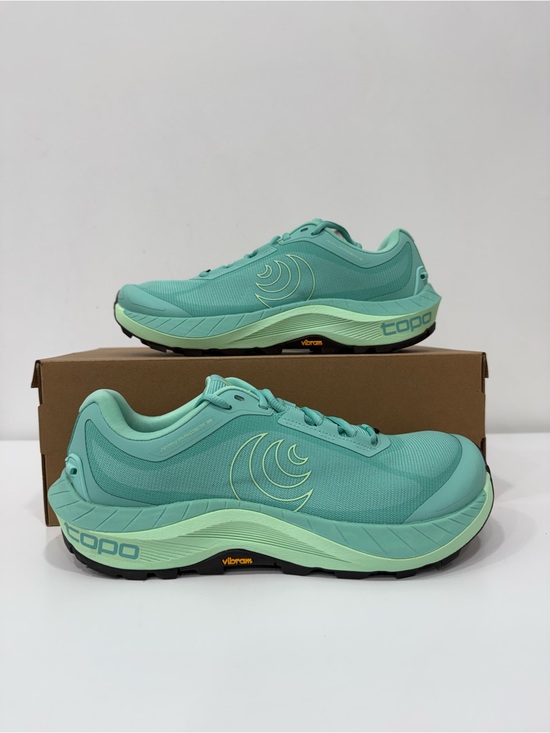 Topo Shoes - Topo Athletic MTN Racer 3 Women’s Aqua Teal Trail Running Shoes Size 9 Brand New